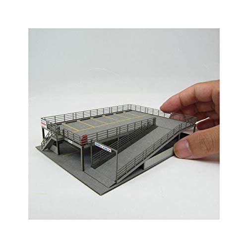 Sankei 1/150 Nostalgic Diorama Series Parking Lot A Paper Craft