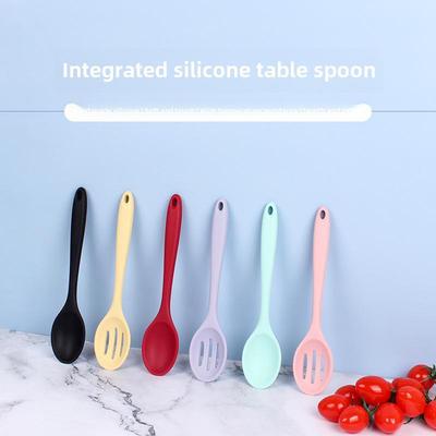 Cross-border Silicone Full-Cover Colander & Children's Salad Mixing Spoon