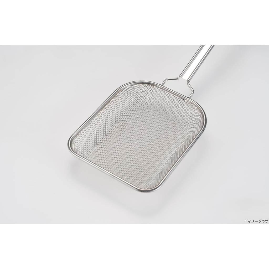 Takagi Deep Coarse Mesh Skimmer for Square Fryers Easy to Stainless Steel Made in Japan Scoops up a large amount at - Lightweight, Use, & Aluminum, -