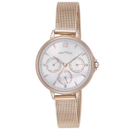 

ANGELHEART Luxe LU33PG Women s Watch with White Pearl Dial [Authentic]