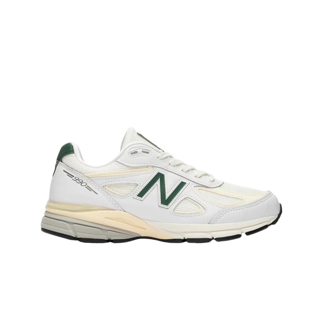 

New Balance 990v4 Made In Usa White Green 260