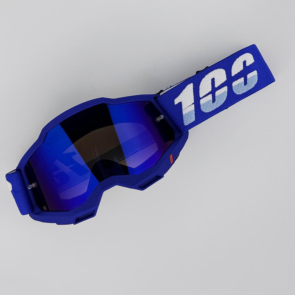 100 MX Motorcycle Motocross Goggles/Glasses: Windproof, Impact-Resistant & HD Vision for MTB, ATV & Off-Road Riding