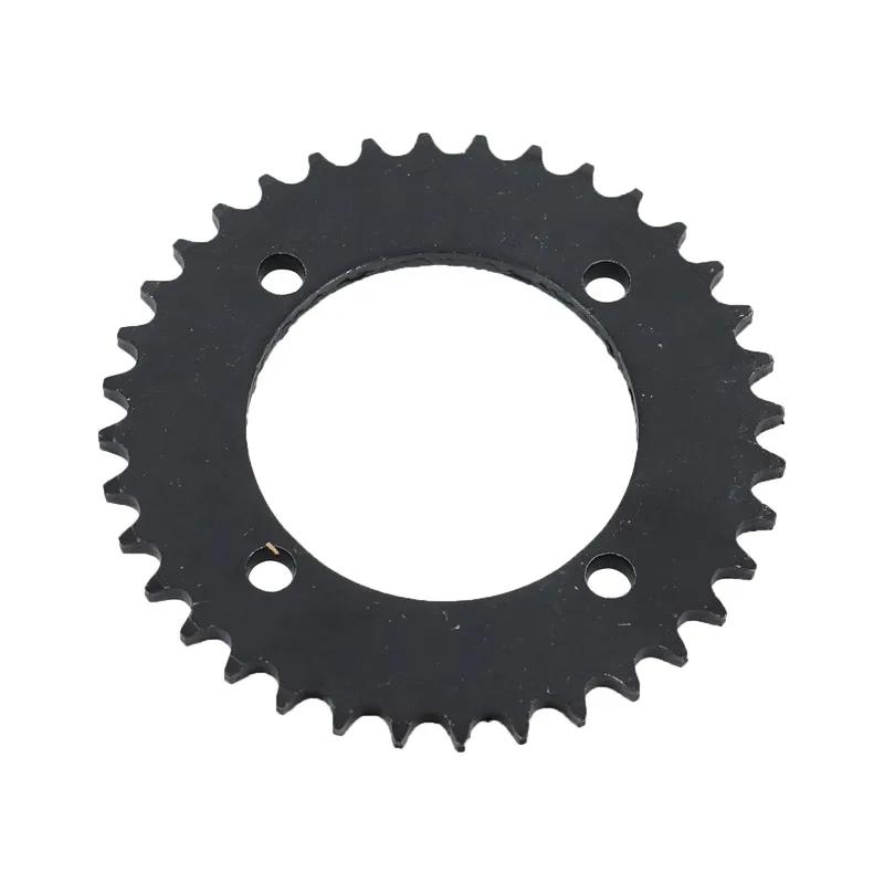 T8F Rear Chain Sprocket Black T8F 36T tooth 54mm For 43cc 47cc 49cc Minimoto Pocket bike Gas Petrol Goped Scooter ATV Quad