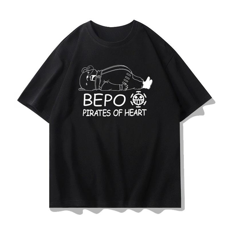 ONE PIECE Joint Tshirt Mens and Womens Summer Peripheral Clothes ACE Sanji Luffy Zoro Shortsleeved Childrens Clothes