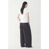 STUDIO TOMBOY BuTTon DeTail Ribbed ShorT Sleeve T shirT 9106222205ar