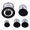 Ranges Burner Caps Metal Cooker Knobs and Covers Stove Replacement Parts Cooktop Burner Heads Metal Texture for Stove