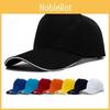 Summer Cotton Pure Baseball Cap Outdoor Breathable Solid Color Duckbill Cap