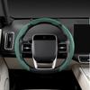 Steering wheel segmented 3pcs protective cover,  fur anti slip assist, car interior, izable for multiple models