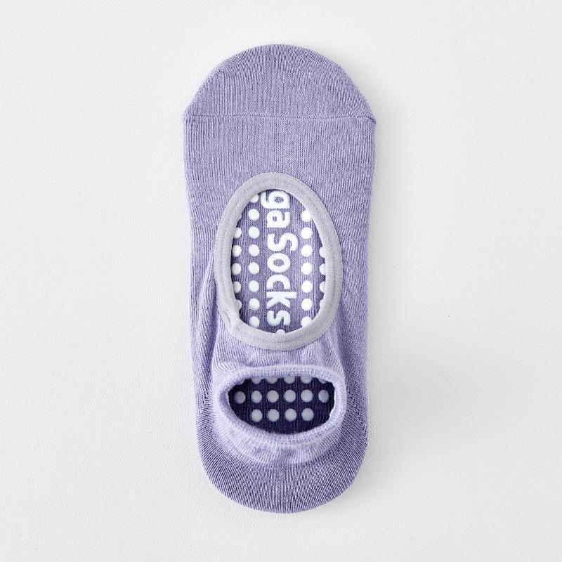 

Women s Summer Sports Socks, Solid-colored Cotton Anti-slip Yoga Socks, Thin Dance, Fitness Training, Pilates 1 pair