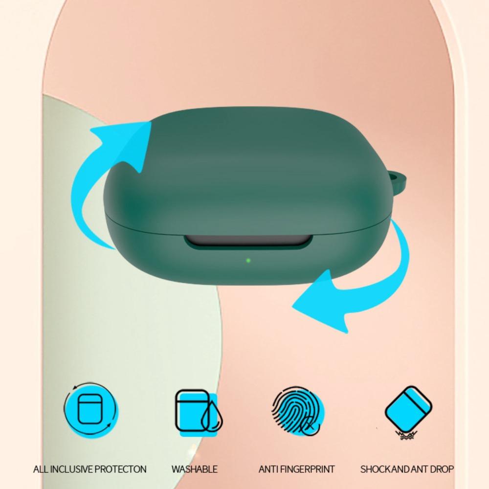 Nueva Funda de Silicona Antipolvo Lavable Anti-caída para Buds Funda de Color Sólido para Auriculares para SHOKZ OPENFIT AIR Hogar/Viaje
