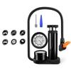 1PC Bike Pump Mini Portable Bicycle Foot Pump with Pressure Gauge Accessories Fits Valve Bicycle Air Pump.