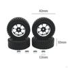 RC Car Wheels and Tires Bundle for MN128 1/12 Scale Vehicles