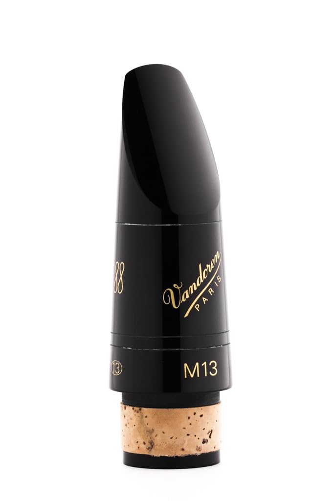 Vandoren B-flat Clarinet Mouthpiece Profile 88 M13, 13 Series, American Pitch A=440Hz, Rich Colorful Sound, Tip Opening 1.005mm, Long Facing