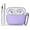 Best-Selling AirPods Pro 3 Silicone Protective Case, 2025 Model with Strap - Solid Color