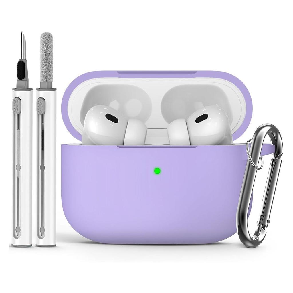 Best-Selling AirPods Pro 3 Silicone Protective Case, 2025 Model with Strap - Solid Color
