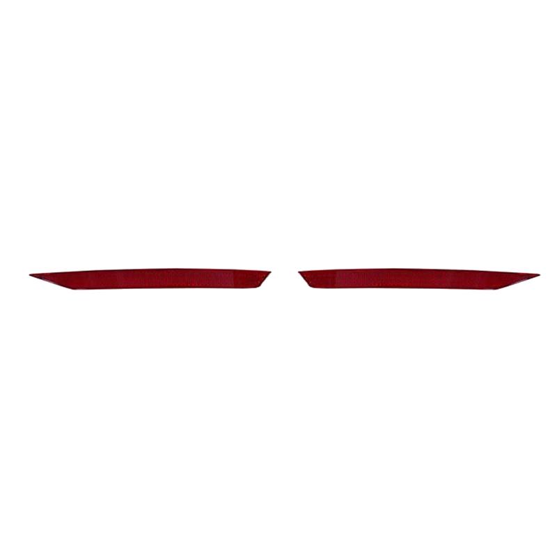 A03Z-1Pair Rear Bumper Reflector Light Trim 63145A016D1 63145A016D2 For BMW 5 Series G60 Side Warning Reflector Plate