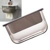 Adhesive Tissue Box Holder Clear Toilet Paper Holder for Home Restaurant Bathroom Desk Bedroom