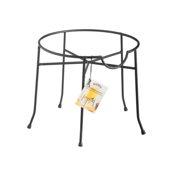 Support en métal noir pour fontaine à boisson drinking