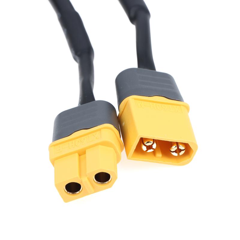XT60 Stecker auf DC5521 Splitterkabel 1 zu 2 DC 5.5X2.1 Stecker Buchse 0.75 Quadrat Millimeter Draht 19V 24V Netzkabel Adapter