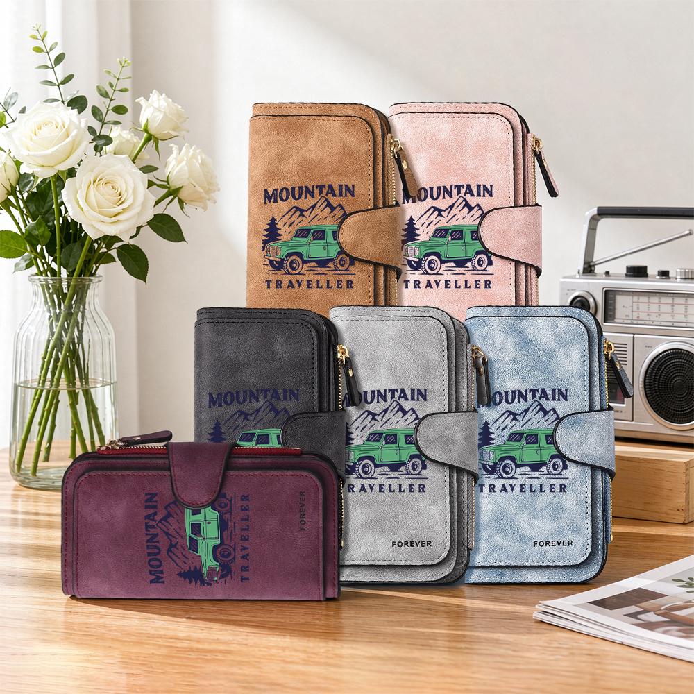 Mountain Traveller Purse Forever Long Wallet for Outdoor Casual Use