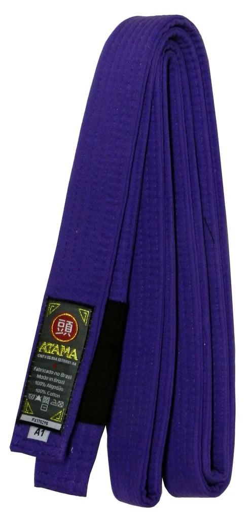 Atama BJJ Kimono Belt Purple A1