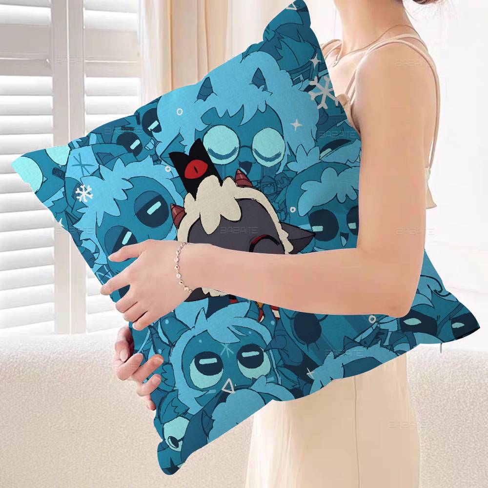 Popular Game C-Cult Of The L-Lamb Cushion Cover Pillowcase Upholstery Sofa Throw Pillow Home Decor Pillowcas