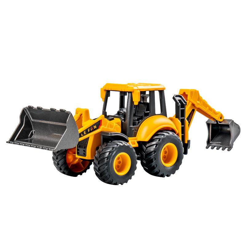 Engineering Vehicle Model Set With Inertia Control For Kids Play And Collectors