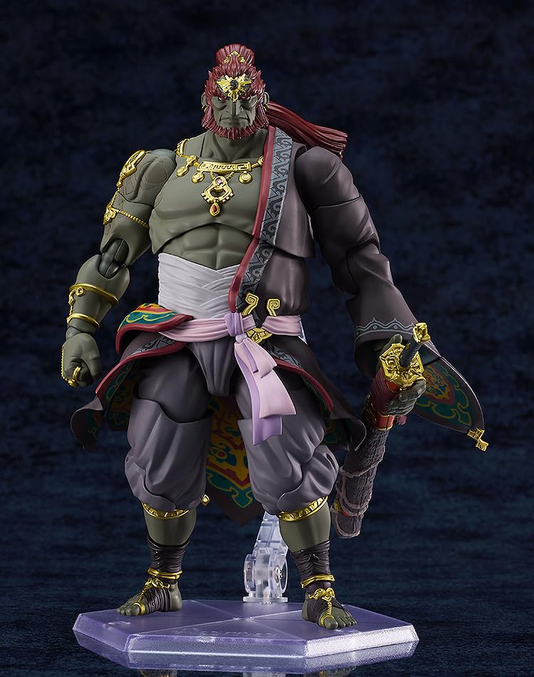 figma The Legend of Tears of the Kingdom Ganondorf Tears of the Kingdom Plastic Painted Movable Figure Zelda ver. Non-scale
