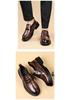 Men's Versatile Waterproof Leather Slip-on Driving Shoes - Fashionable, Stain-Resistant Business Casual Footwear
