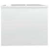 Vidaxl Coffee Table, High Gloss White, 80X50X42.5 Cm