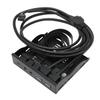 Front Panel USB 3.2 Hub 10Gbps Plug and Play Iron Shell Floppy Disk Reader for Win for Linux