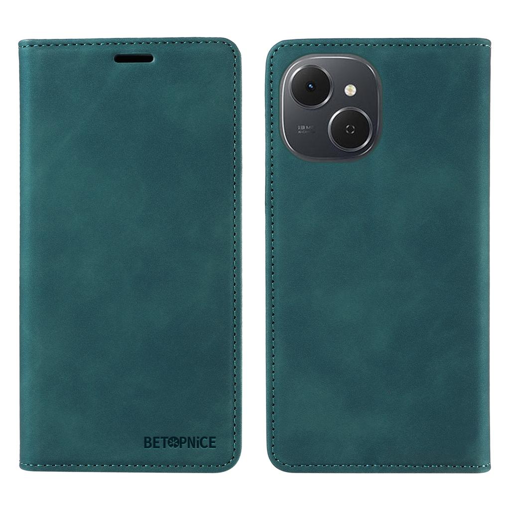 For TECNO Spark 40C Case BETOPNICE Magnetic Closure RFID Blocking Wallet Stand Leather Phone Cover