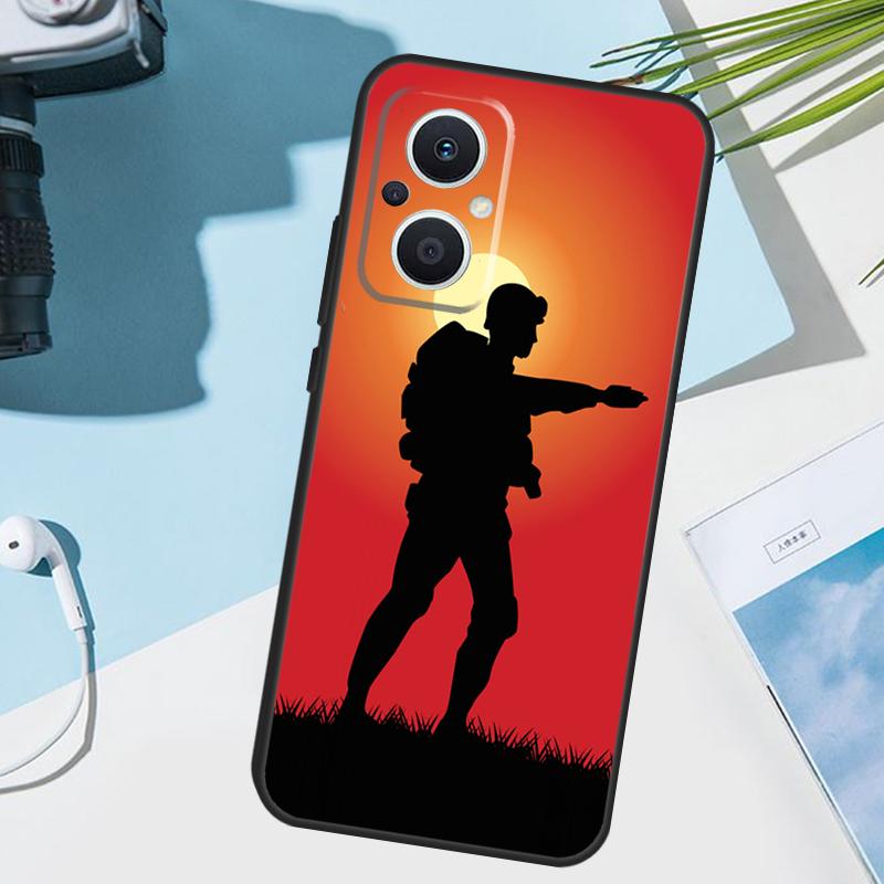 Camo military Army Cover For OPPO Reno 12 F 13F 14F 11F 10 11 13 14 Pro 7 8 Lite OPPO Find X9 X5 X6 X8 Pro Case