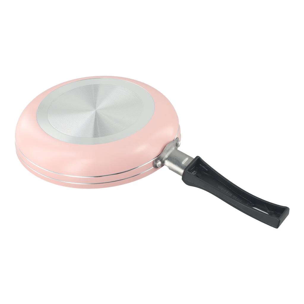 1pc 12/14/16/18cm Frying Pan Non-Stick Frypan Pot Saucepan Random Color For Kitchen Fried Egg Cookware