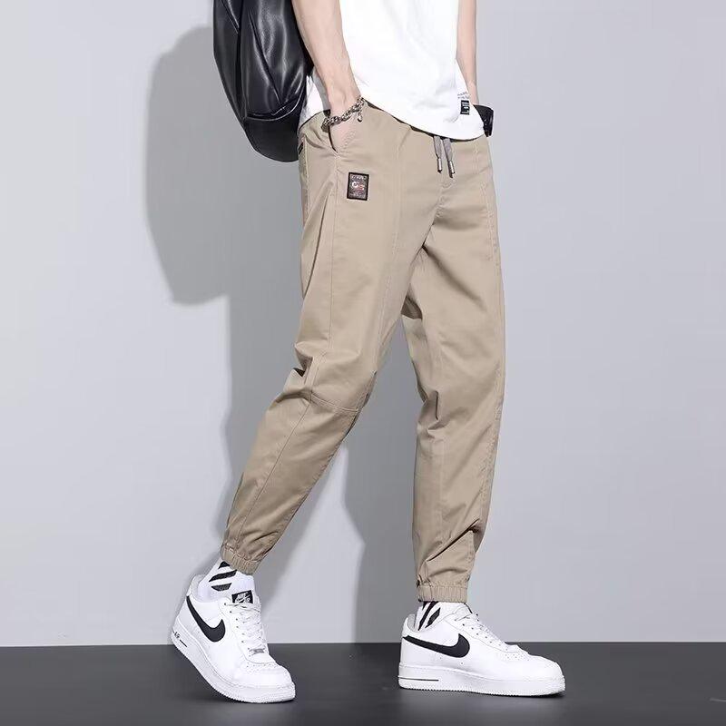 Men's Retro Loose Straight-Leg Joggers - New Spring/Autumn 2025 Collection