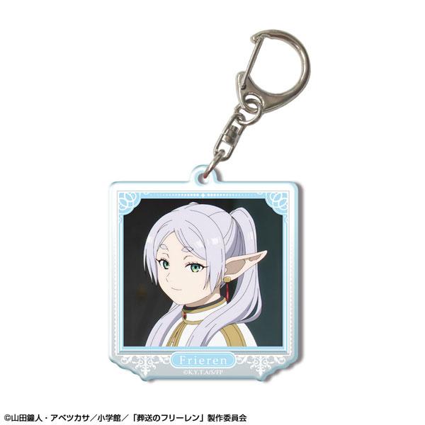 New Anime Frieren Beyond Journey's End Acrylic Action Figures Model Key Chain kawaii Pendant Accessories Decor Toy Gift 6CM