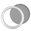 2pcs Decorative Mesh Circle Car Speaker Protective Covers Cases Horn Guards Decorative Circle Video Accessories