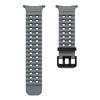 KALEBOL For Samsung Galaxy Watch Ultra 47mm Silicone Watch Band Dual Color Ocean Wrist Strap