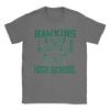 Unisex TShirts Hawkins High Schoo Leisure Cotton Tee Shirt Short Sleeve  T Shirts Crew Neck Tops Graphic