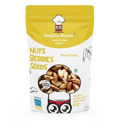 Healthy Master Exotic Natural Brazil Nuts 500g, Without Shell Freshly Hand Picked, Rich In Selenium And Magnesium