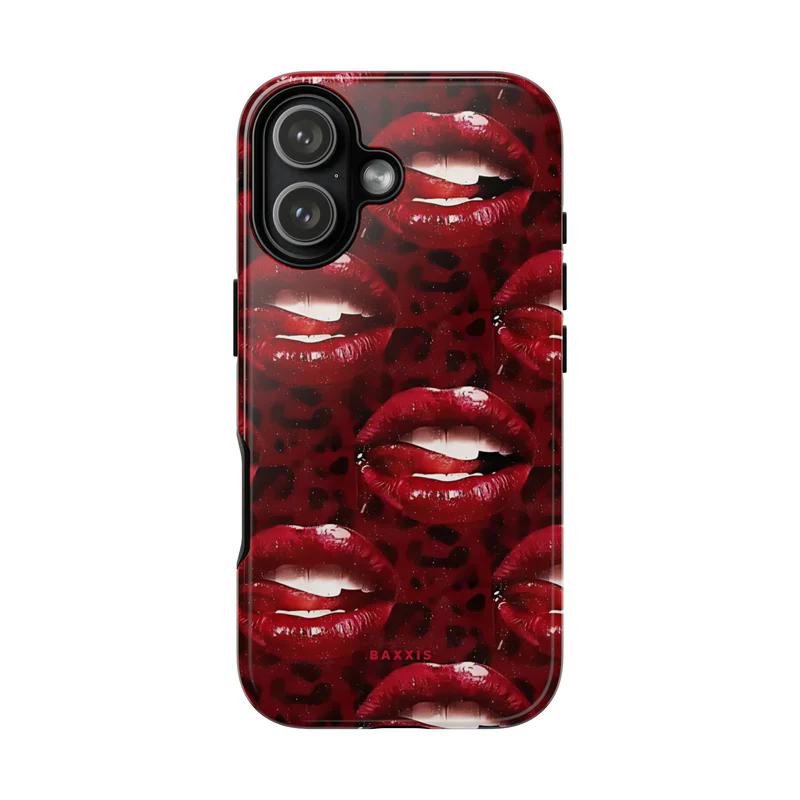 

Luxury Y2K Sexy Lips Phone Case for iPhone 17 16e 16 15 14 13 12 11 X XS XR XSMAX 7 8 Air Pro Max Plus Luxury Double-layer iPhone 11