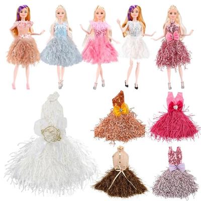 Elegant Doll Princess Dresses Suit for 30cm Doll/for 1/6 BJD Dolls/for 11.5" Dolls DIY Accessories