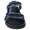 Zara Cotton Fashion Open-Toe Denim Platform Beach Sandals Women Sandals Dark-Blue 5510610017