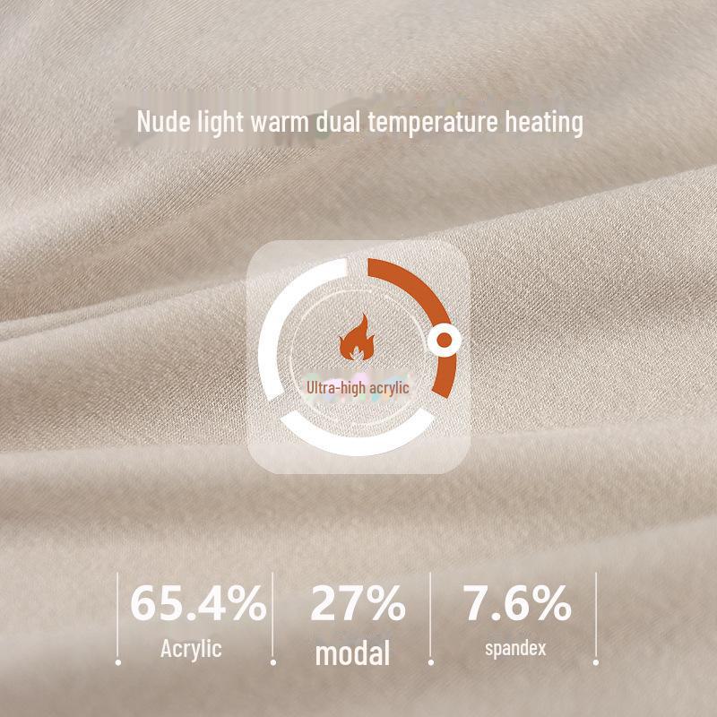 Ultra-Thin Seamless Thermal Base Layer Suit for Women - Autumn & Winter