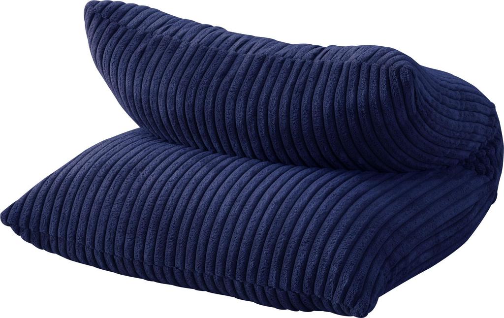 Azumaya-kk Kakkun Recliner, Navy, 38cm Wide X 38-45cm Deep X 36cm High, RKC-627NV