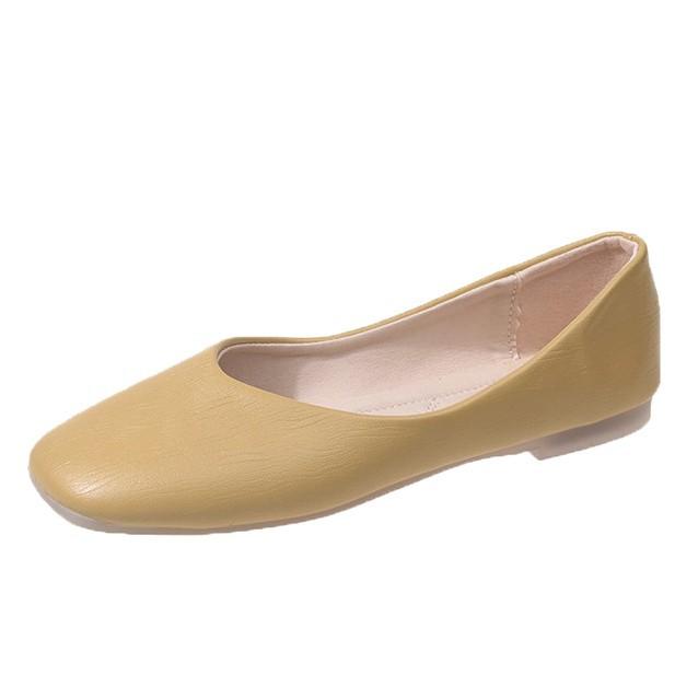 Soft-soled Mary Jane shoes round head shallow mouth spring and summer 2025 new commuter versatile one-word strap single shoes flat women's shoes