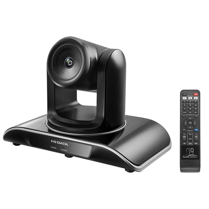 IODATA USB Camera Pan/Tilt FullHD Wide-Angle Lens Remote Control Web Conferencing USB-PTC1