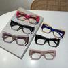 Blue Light Blocking Glasses for Men Women Large Frame Square Glasses Anti-Fatigue