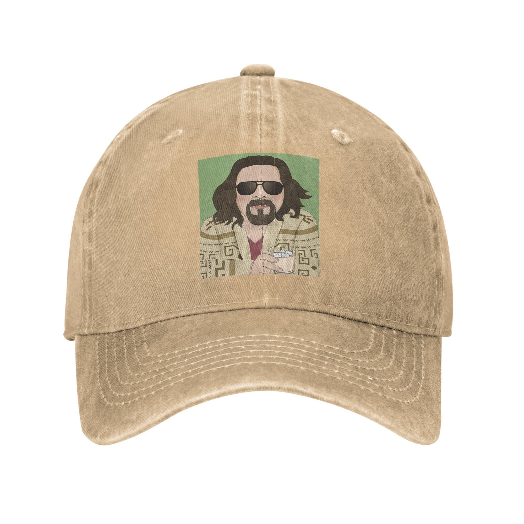 

Unisex Baseball Hats The Dude- The Big Lebowski Denim Fabric Summer Sports Baseball Caps Hip Hop Cap Casquette One Size