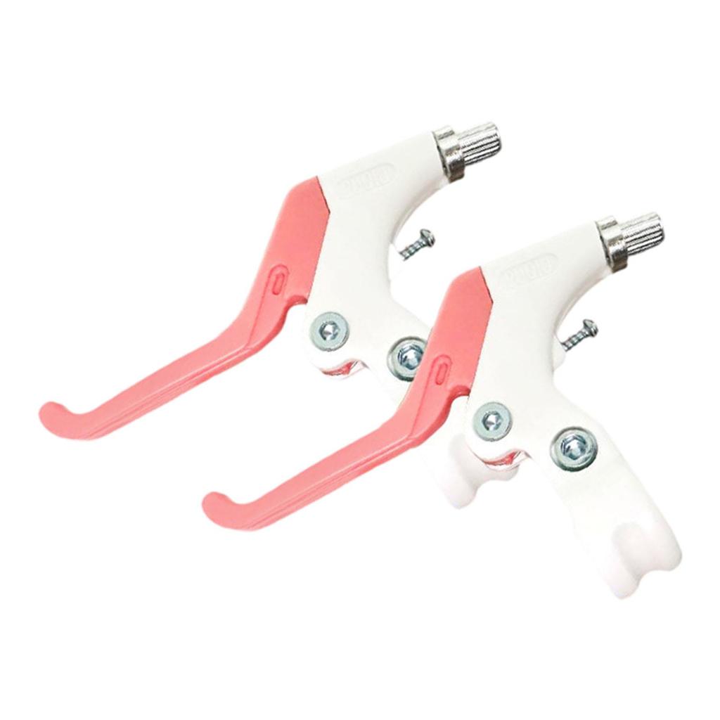 2Pcs Bike Brake Lever Smooth Braking for 5-12 Old Kids Replacement Sturdy